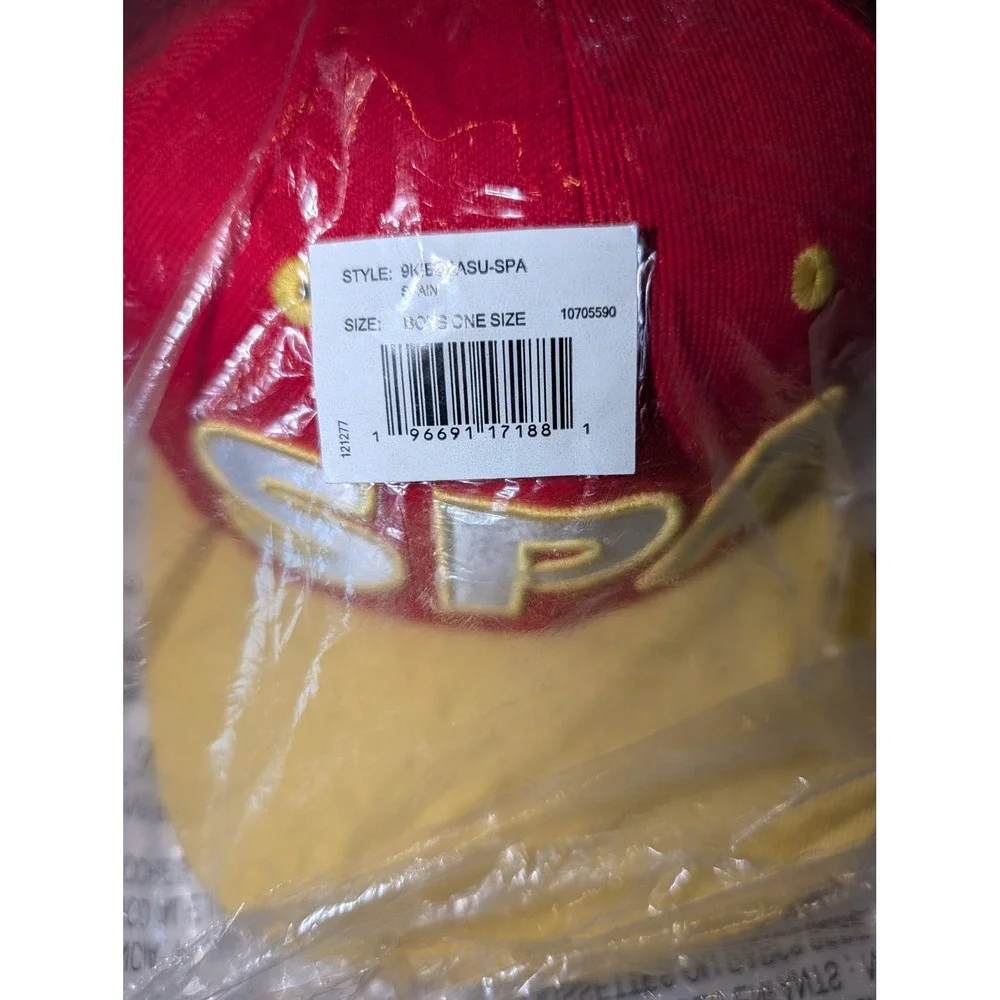 FIFA World Cup Qatar 2022 Spain SPA Red Yellow Snapback Hat Boys 9KIBO2ASU-SPA‎